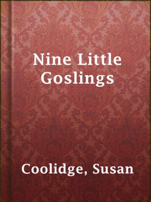 cover image of Nine Little Goslings